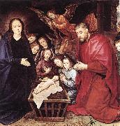 GOES, Hugo van der Adoration of the Shepherds (detail) sdg china oil painting reproduction